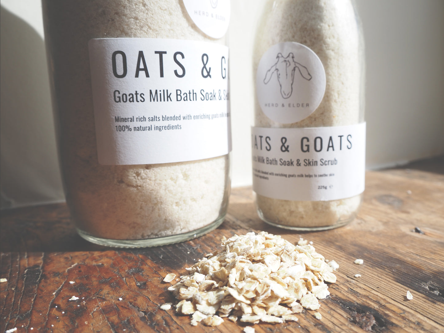 oats and milk bath soak