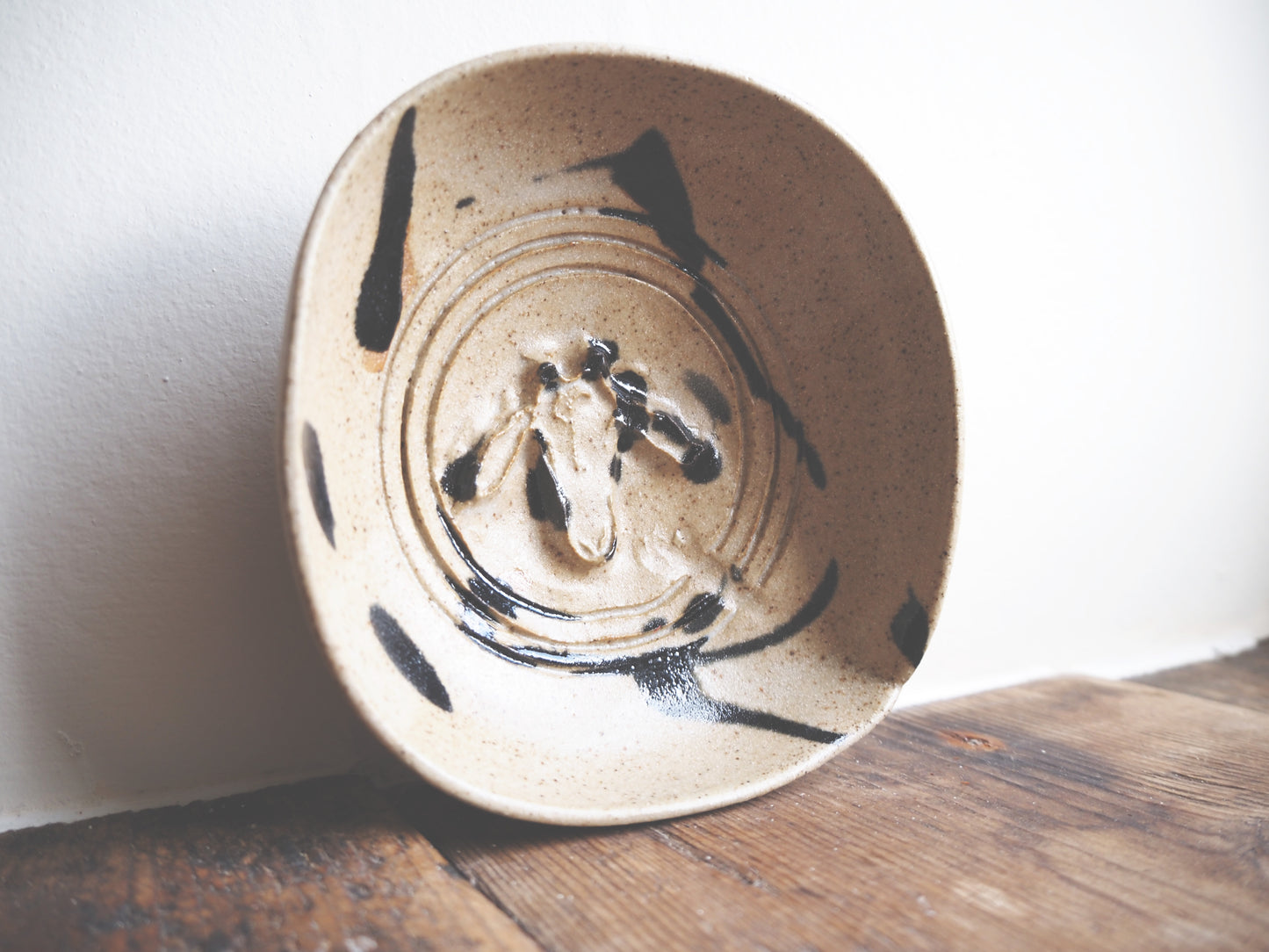 Handmade Oat-Glazed Ceramic Soap Dish – Natural Stoneware for Goat Milk Soap