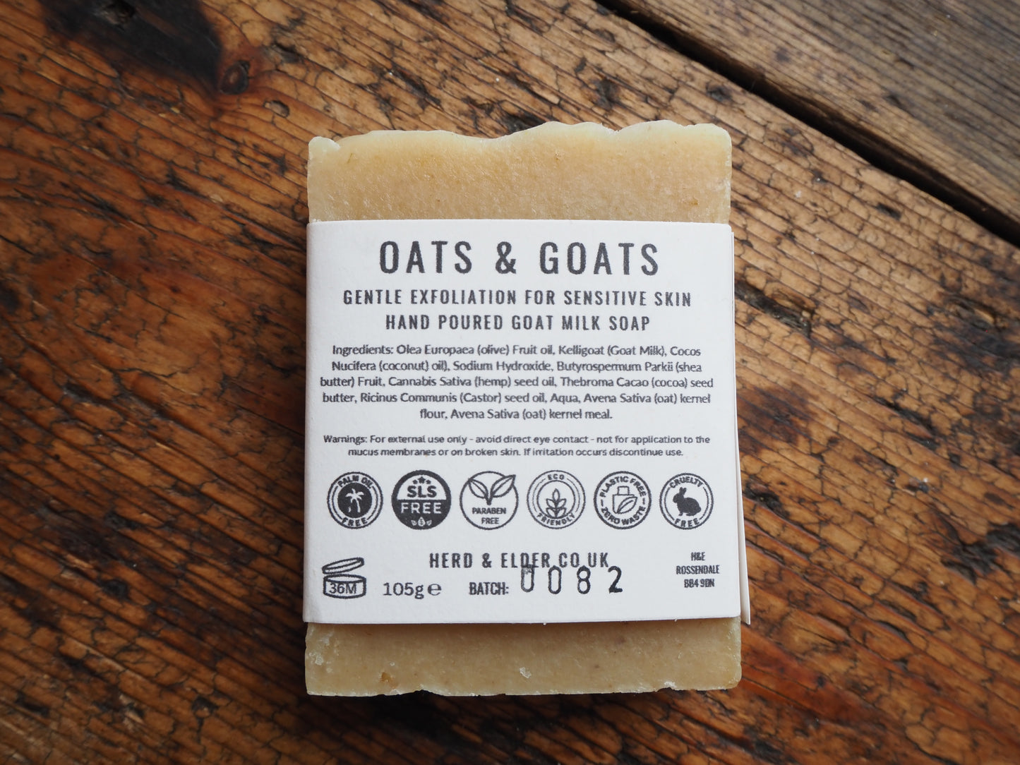Goats and Oats Goat Milk Soap | Gentle & Nourishing for Sensitive Skin