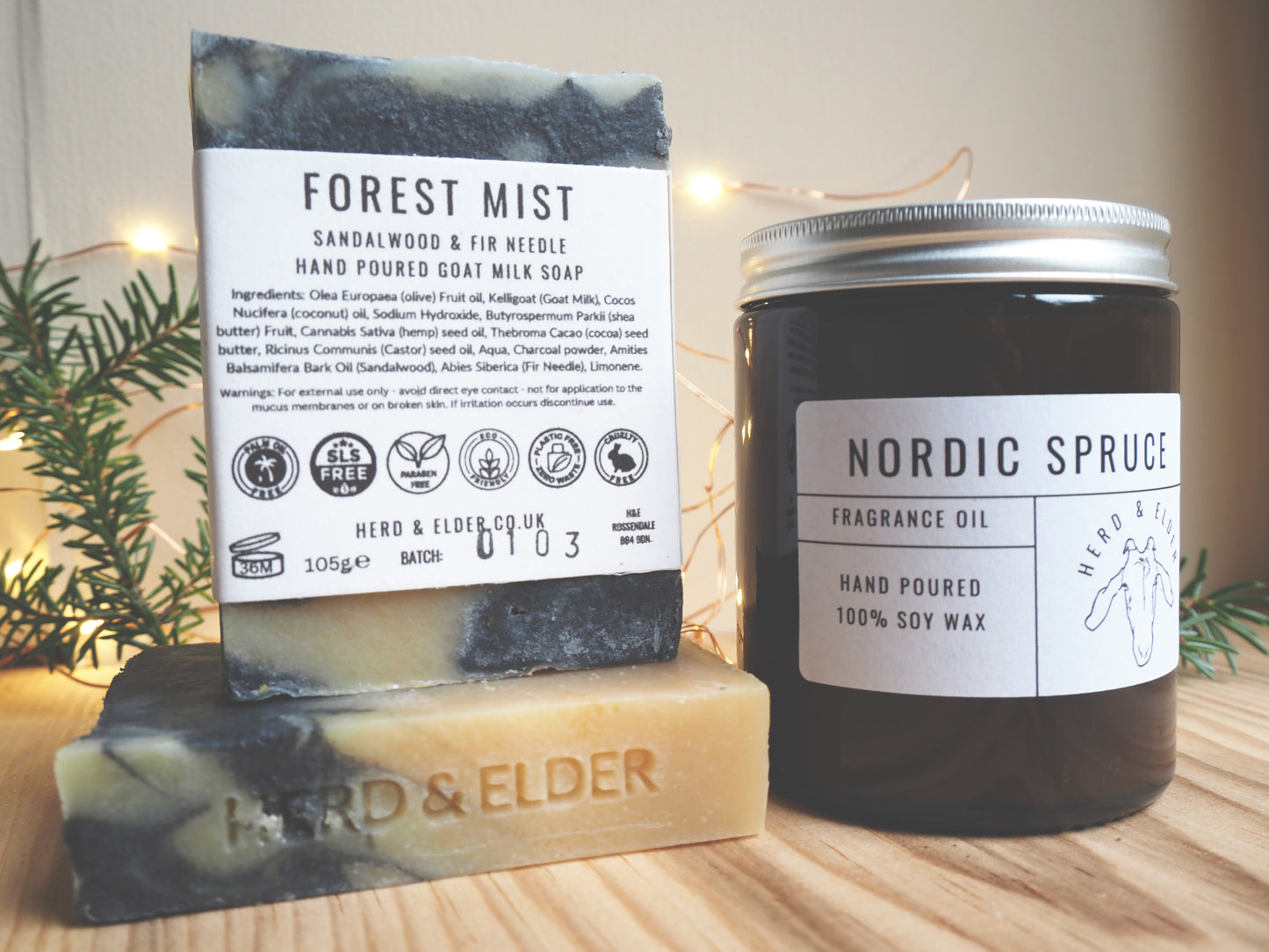 Goats Milk Soap - Forest Mist - Sandalwood & Fir Needle