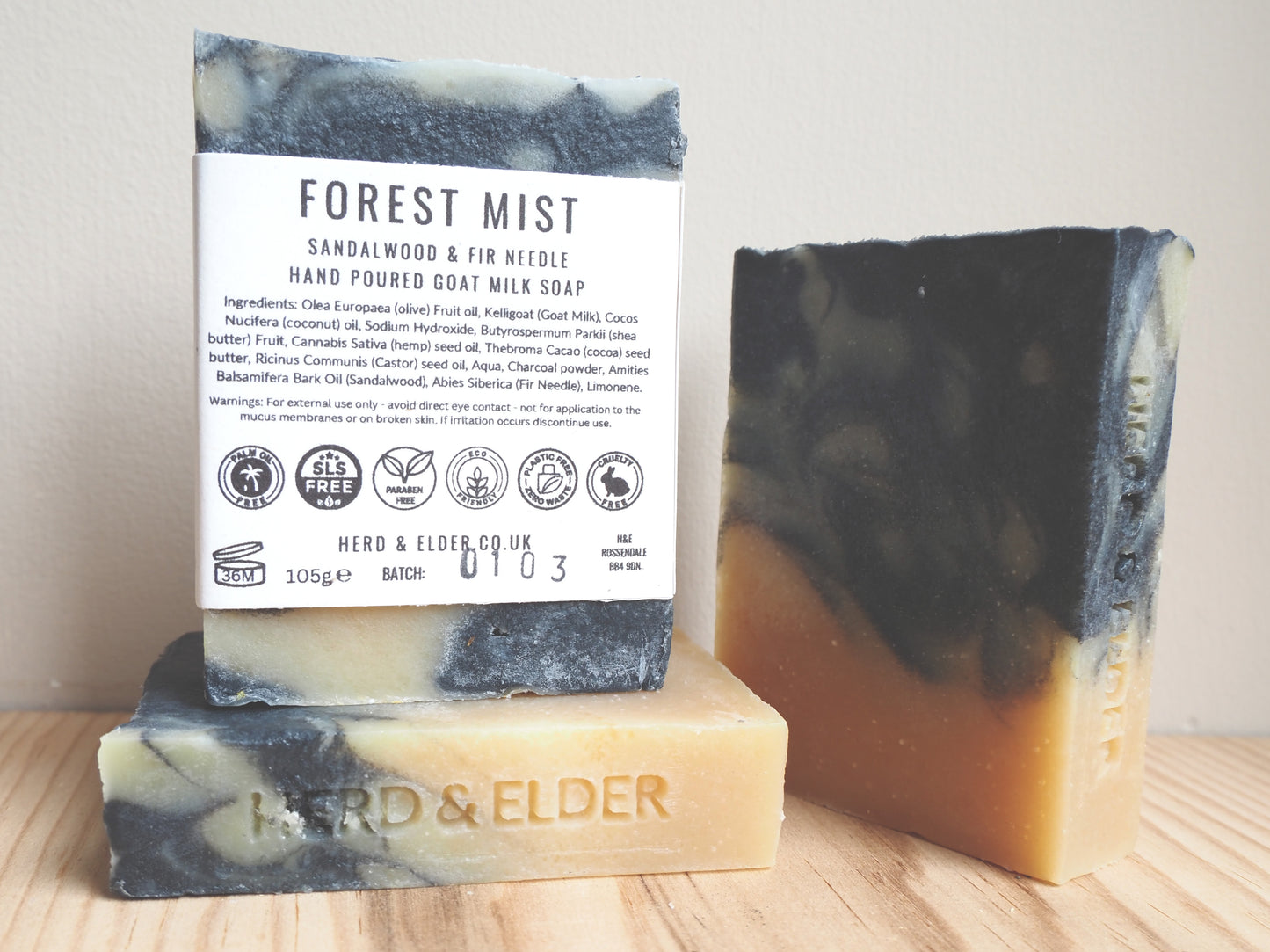 Goats Milk Soap - Forest Mist - Sandalwood & Fir Needle
