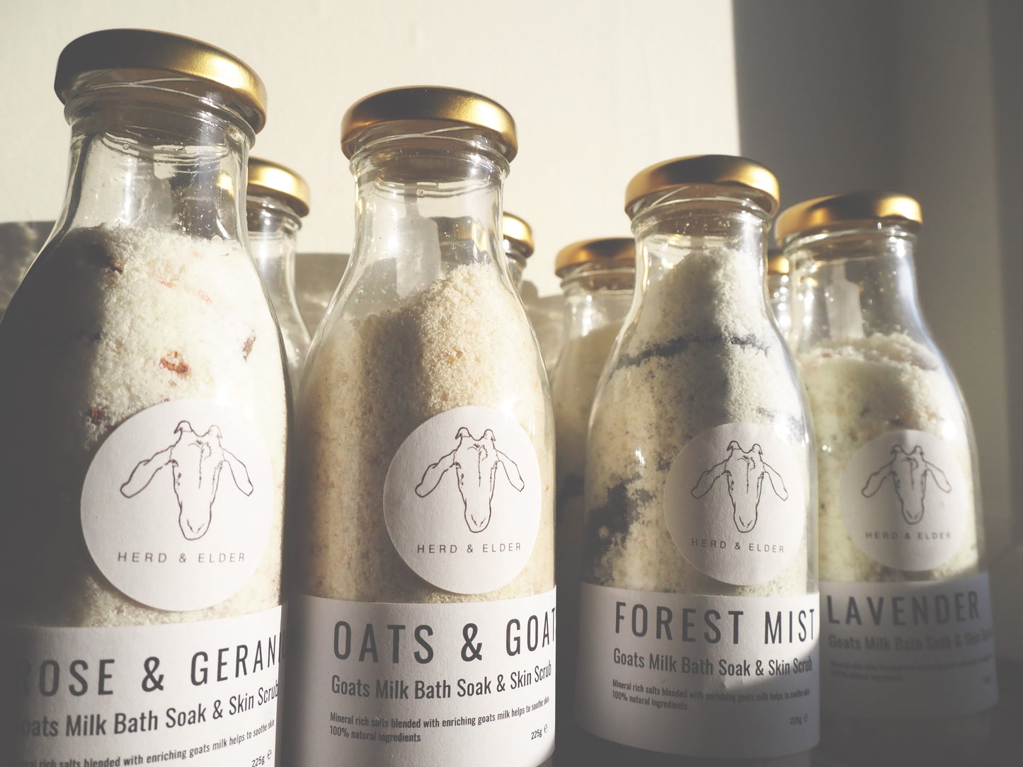 Goats Milk Bath Salts – Soothing Bath Soak for Sensitive Skin