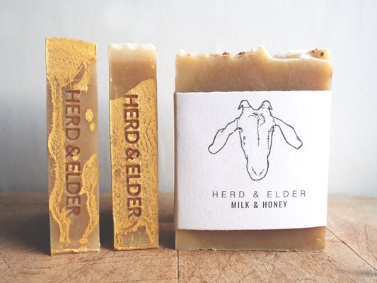 Honey Goats Milk Soap - Goat Milk Soap - Sensitive Skin