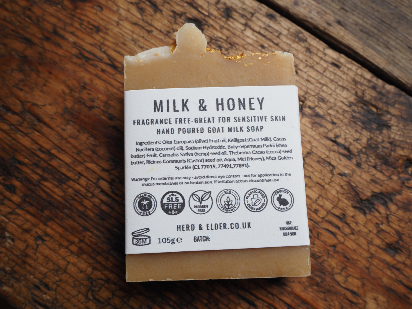 Honey Goat Milk Soap | Sensitive Skin