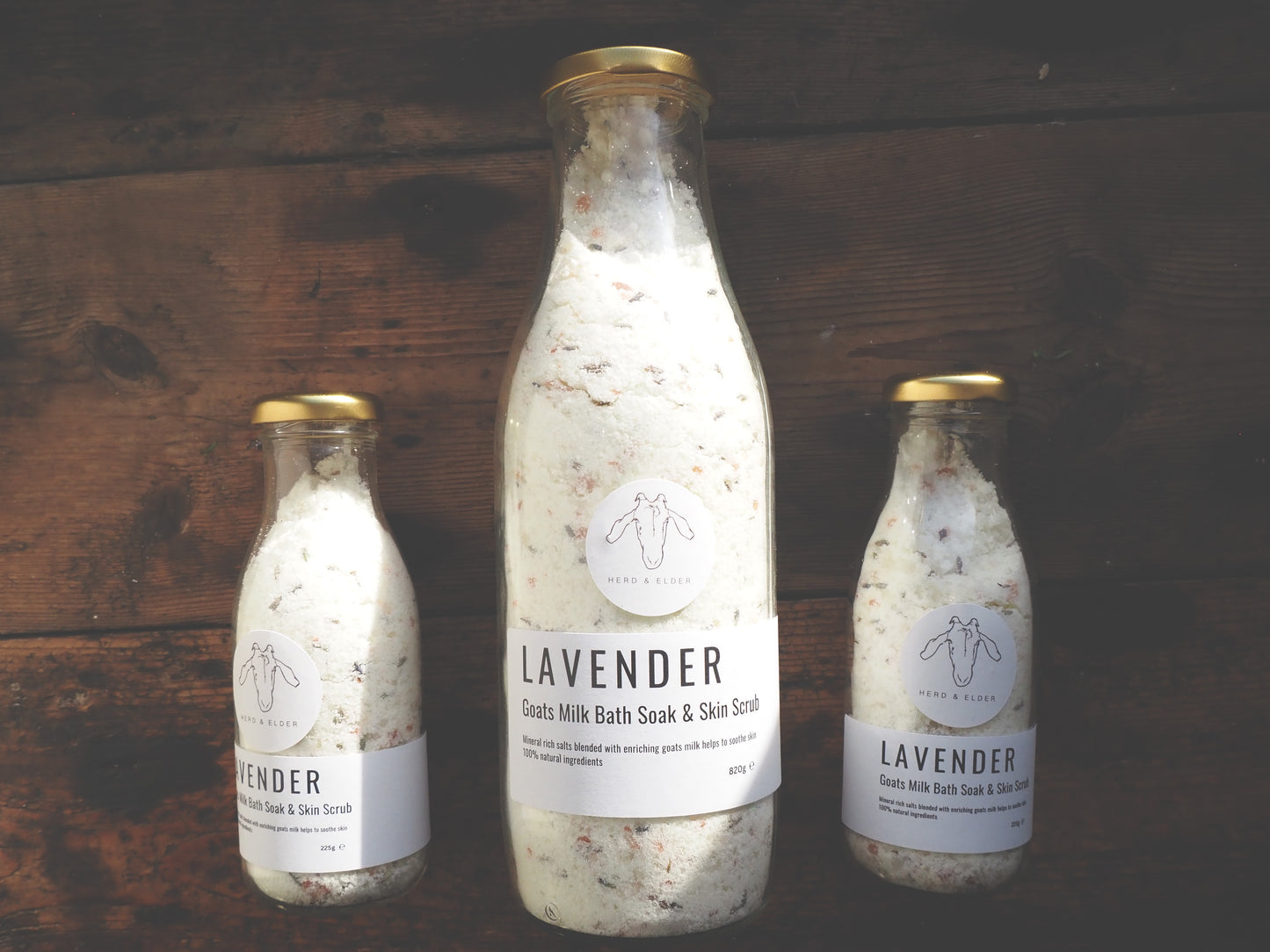 Goat Milk Bath Salts -Lavender– Bath Soak with Essential Oils