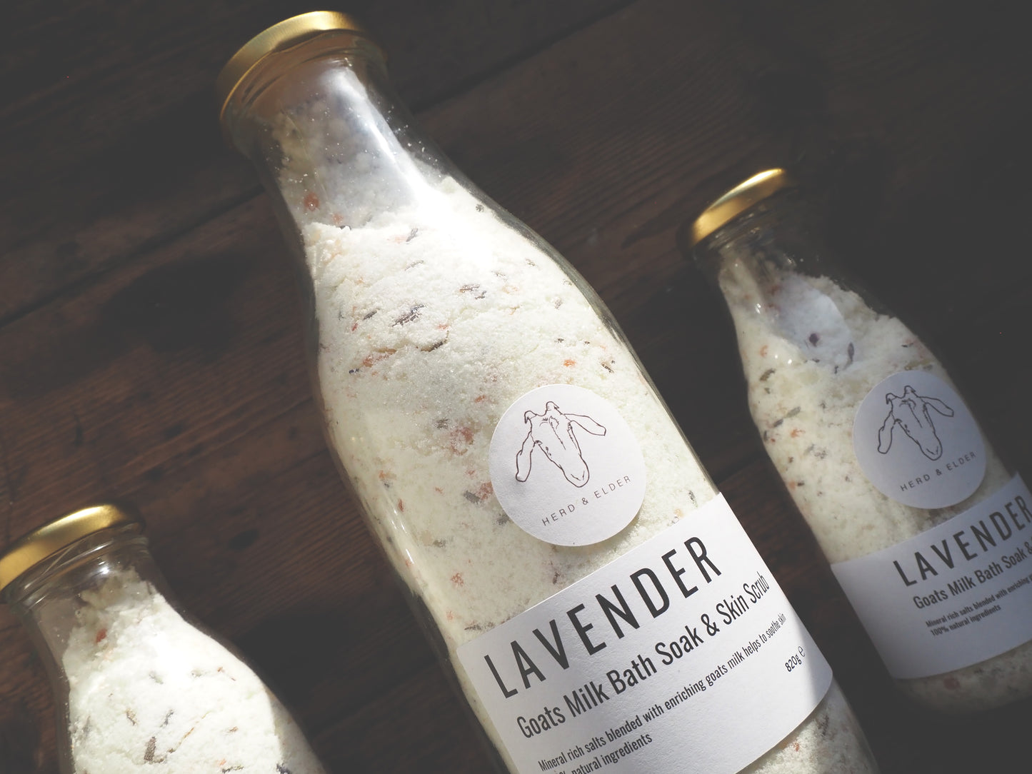 Goat Milk Bath Salts -Lavender– Bath Soak with Essential Oils