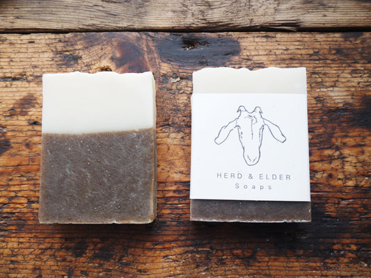 Sea Scrub - Spearmint and Sea Kelp Vegan Natural Soap