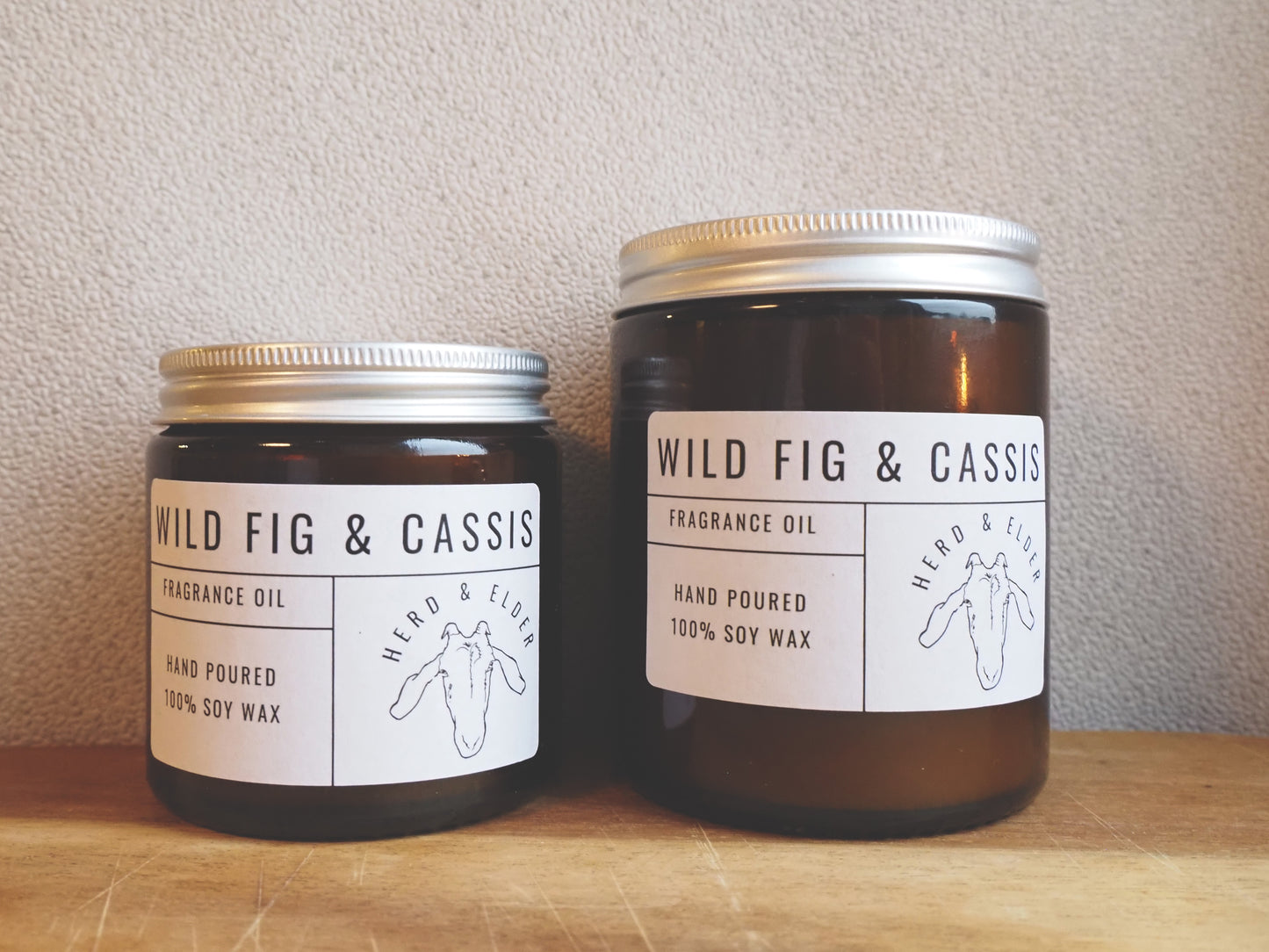 Wild Fig & Cassis Soy Candle – Fruity & Earthy Scent